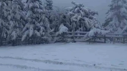 Bolu’da kış turizmine yapay kar desteği