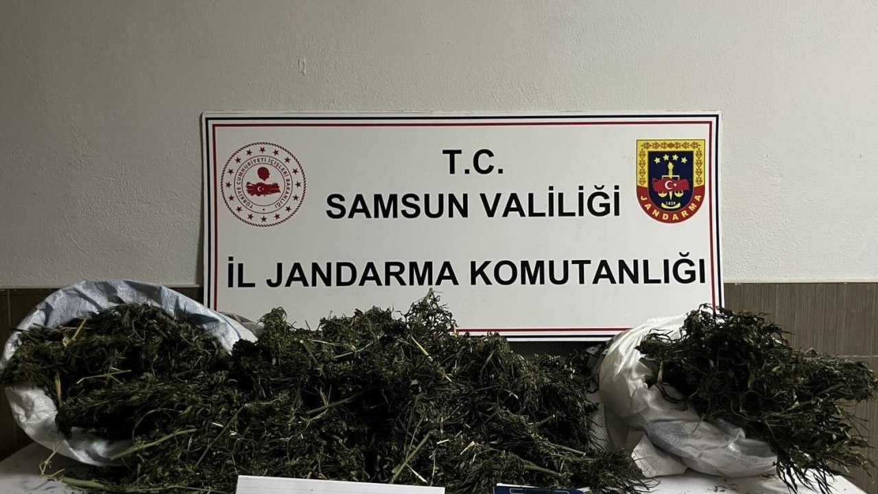 Cezaevinde bulunan şahsın evinde 3,5 kilo esrar ele geçti