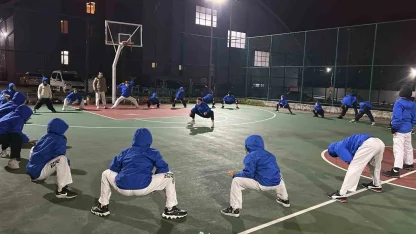 Düzce’de kış spor okulları tüm hızıyla devam ediyor