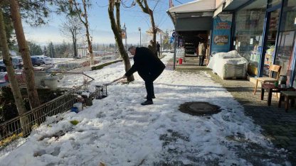 Düzce’nin "dronlu muhtarı" iş başında