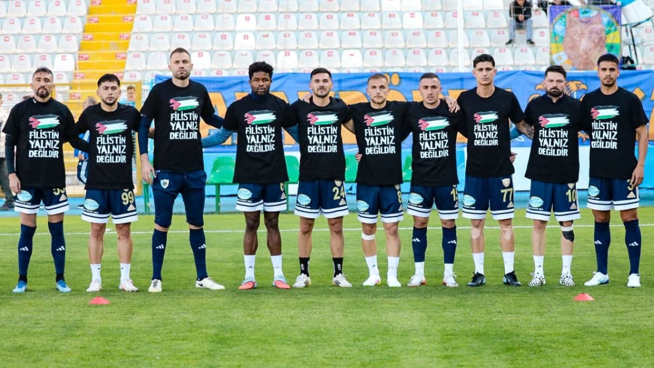 Erzurumspor’dan Filistin’e destek çağrısı