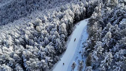Gümüşhane’de kış masalı