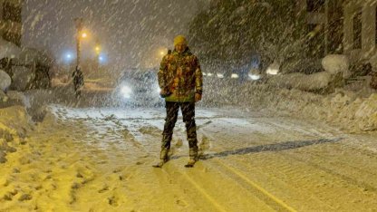 Karabük’te kar çilesi ve eğlence bir arada