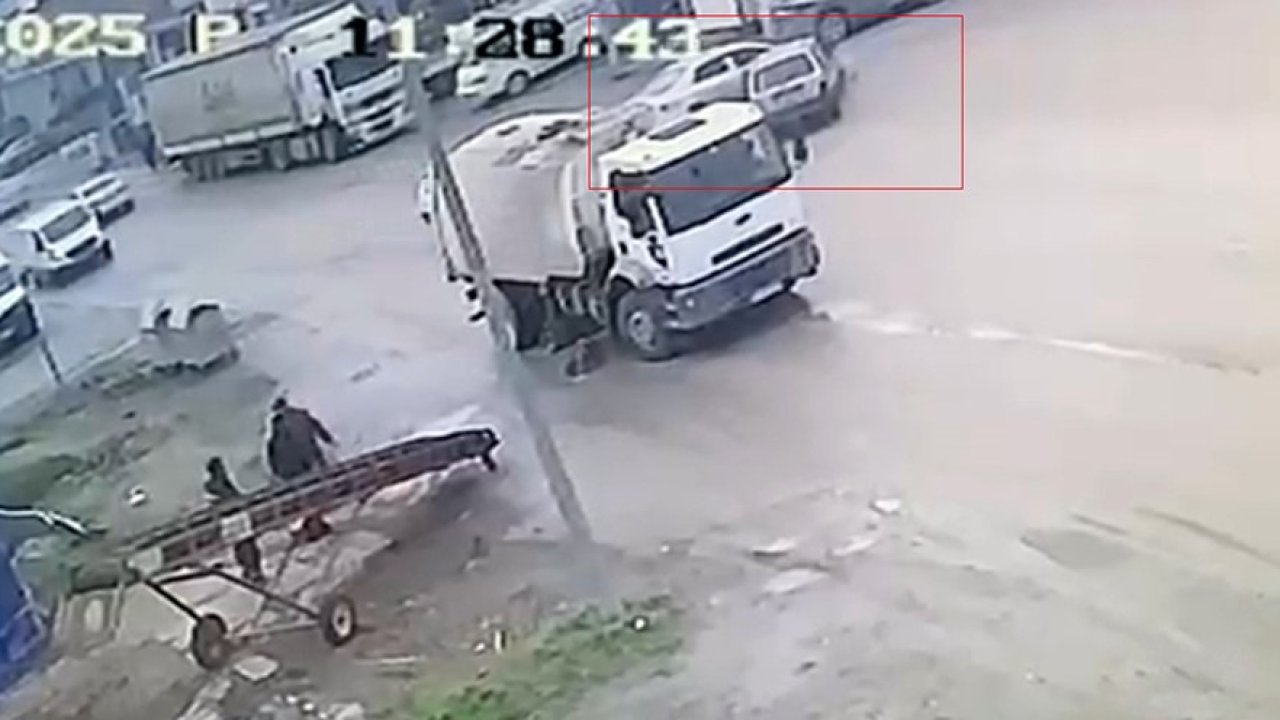 Karabük’te kaza anı ve tehlikeli yolculuk kameraya yansıdı