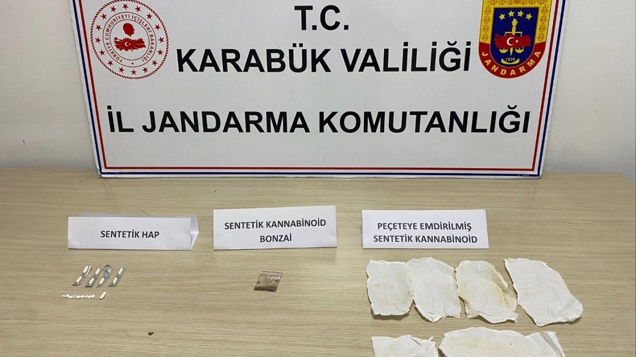 Karabük’te uyuşturucu operasyonu: 2 gözaltı