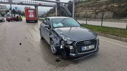 Karabük’teki kazalarda 2 kişi yaralandı