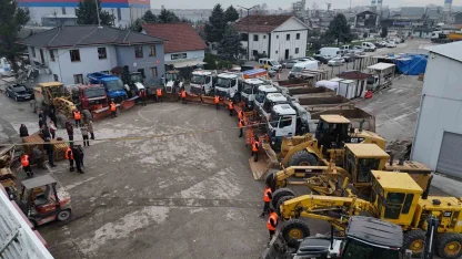 Karla mücadelede 200 personel, 33 iş makinesi sahada olacak
