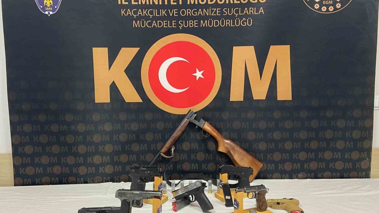 Kastamonu’da kaçak silah operasyonu: 1 tutuklama