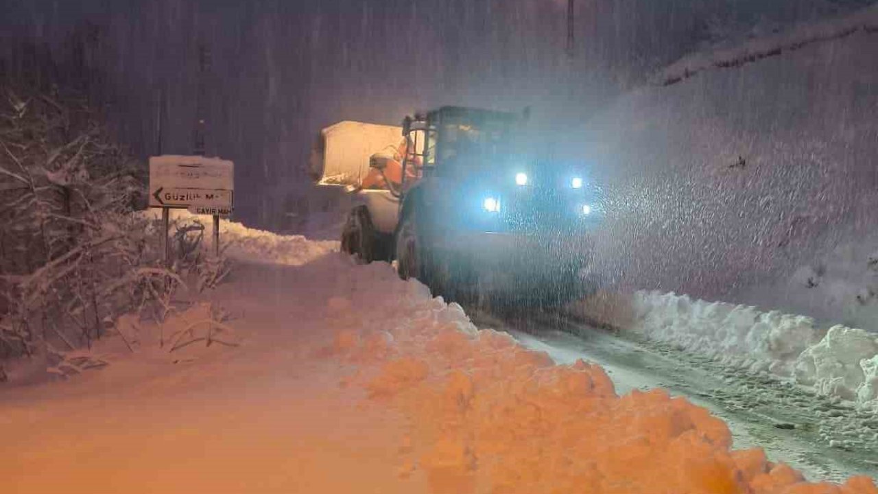 Kastamonu’da kapalı köy yolu sayısı 616’ya düştü