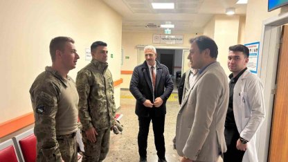 Kaymakam Bayram kurumlarda yürütülen çalışmaları yerinde inceledi