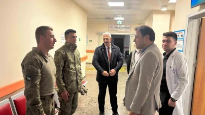 Kaymakam Bayram kurumlarda yürütülen çalışmaları yerinde inceledi