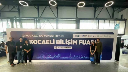 KBÜ öğrencileri yapay zekâ ve siber güvenlik sektörünü yakından tanıdı