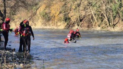 Melen’de bu kez rafting heyecanı değil, hayat kurtarma mücadelesi yaşandı