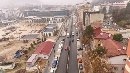 Ömer Lütfü Özaytaç Caddesi yeniden trafiğe açıldı