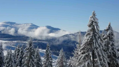Ordu’da kartpostallık kar manzaraları