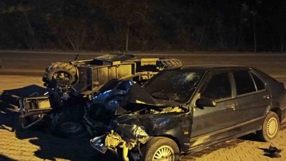 Ordu’da patpat ile otomobil çarpıştı: 2 yaralı