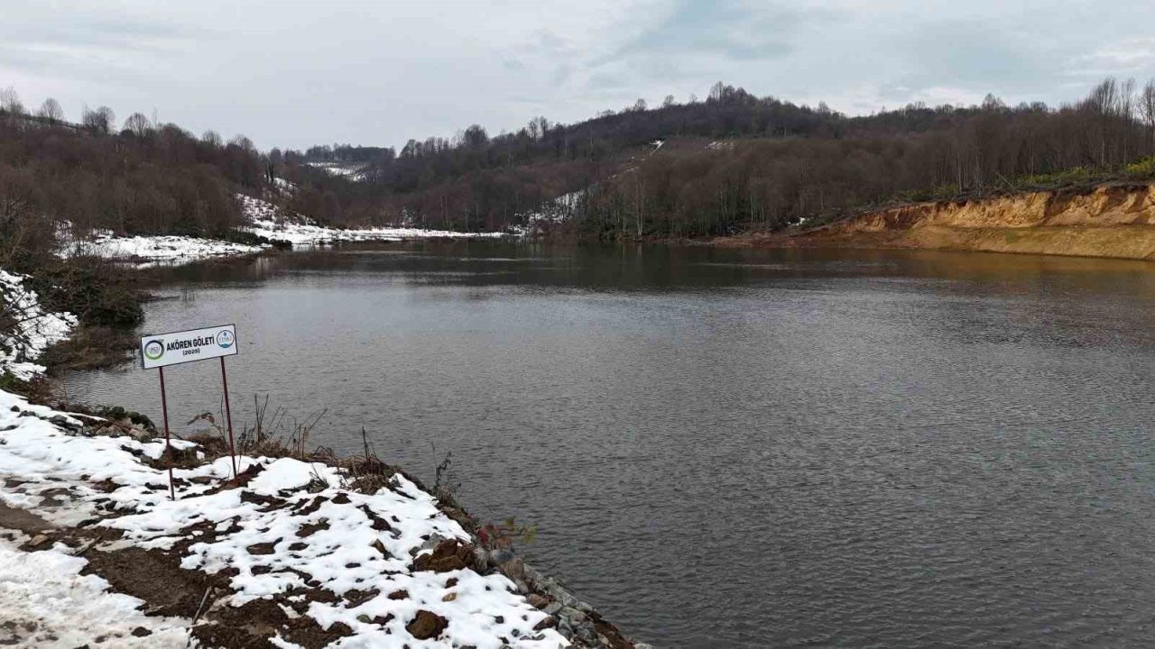 Ordu’nun su geleceğine güçlü yatırım: Akören Göleti tam kapasiteye ulaştı
