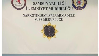 Samsun’da narkotik operasyonu: 5 gözaltı
