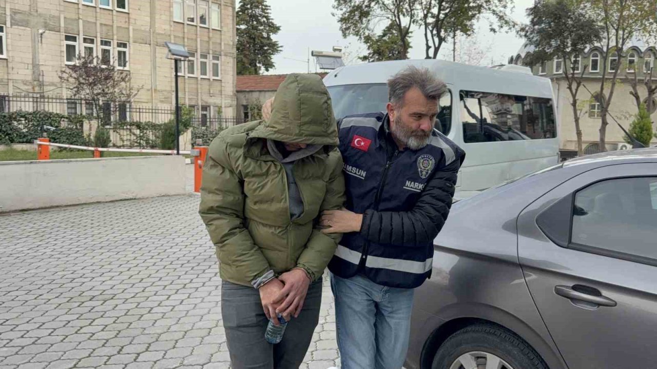 Samsun’da uyuşturucu operasyonu: 1 tutuklama