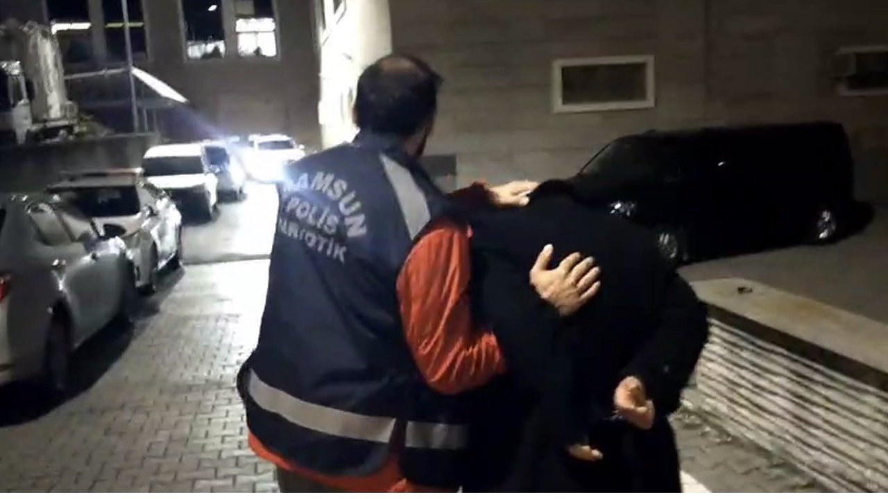 Samsun’da uyuşturucudan 12 buçuk yıl cezası bulunan şahıs yakalandı