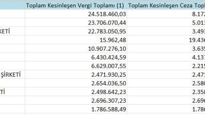 Samsun’un ’vergi yüzsüzleri’ açıklandı