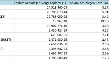 Samsun’un ’vergi yüzsüzleri’ açıklandı