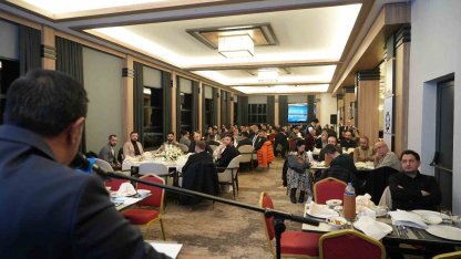 Sarıkamış’ta ortak akıl buluşması: Kars TSO üyeleriyle bir arada