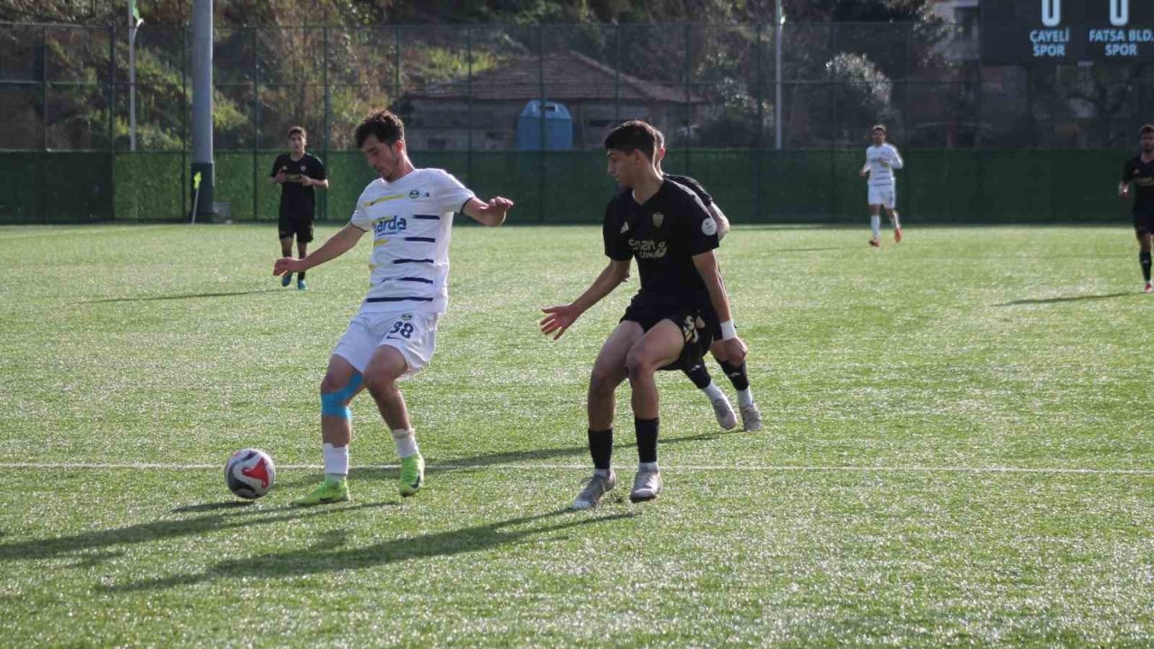 TFF 3. Lig: Çayelispor: 0 - Fatsa Belediyespor: 0