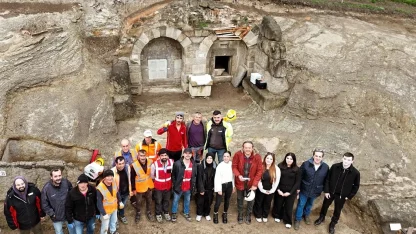 Tios Antik Kentinde 5 yıl devam eden kazılar tamamlandı