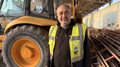 Tokat Belediye operatöründen minik operatöre jest