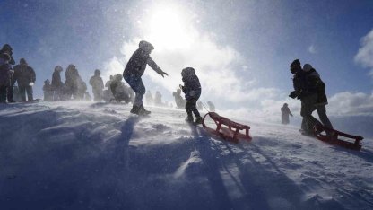 Zigana Gümüşkayak’ta hafta sonu yoğunluğu yaşandı