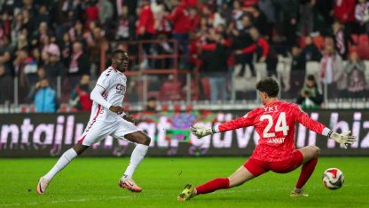 Ziraat Türkiye Kupası: Samsunspor: 2 - Eyüpspor: 0 (İlk yarı)