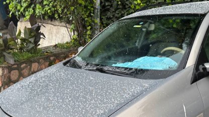 Zonguldak’ta ceviz büyüklüğünde dolu yağdı