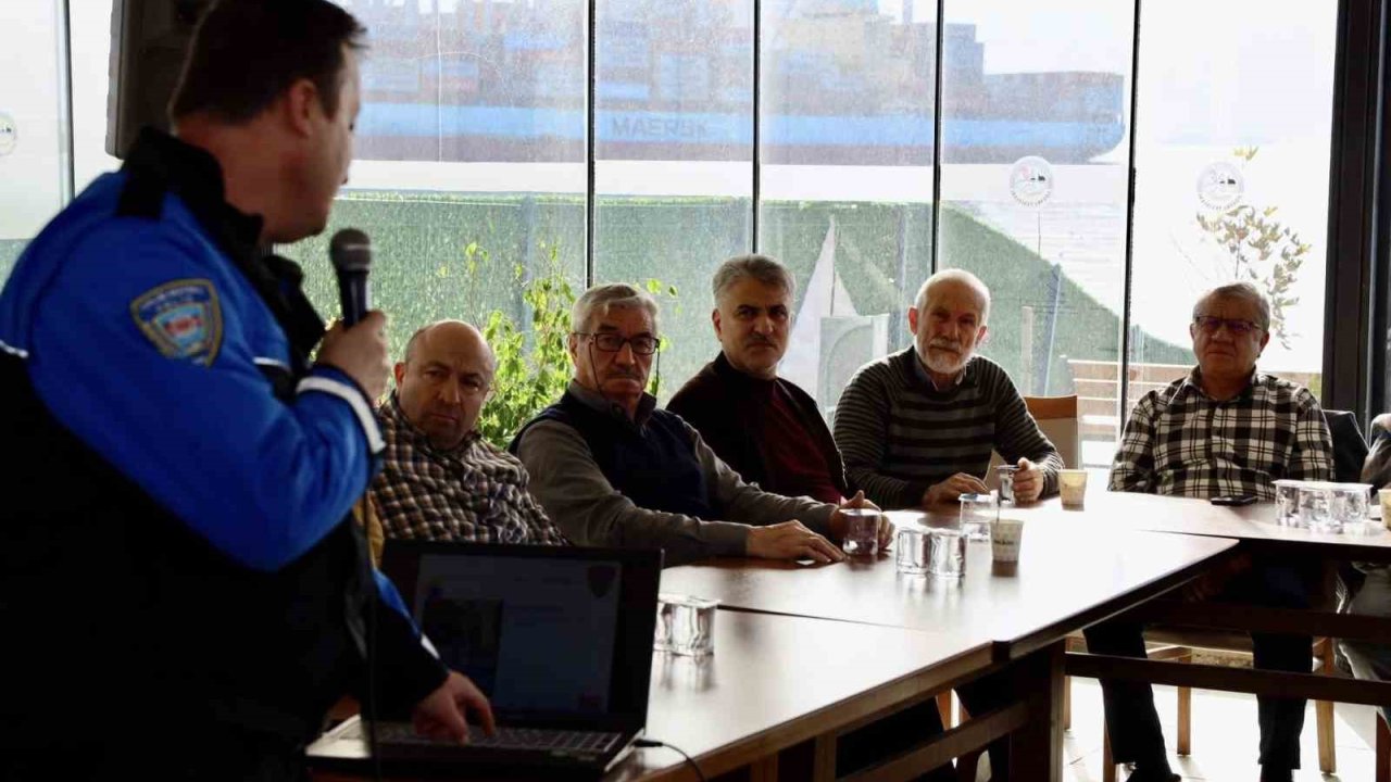 60+ Aktif Yaşlanma Kulübü’nde güvenlik bilgilendirme programı