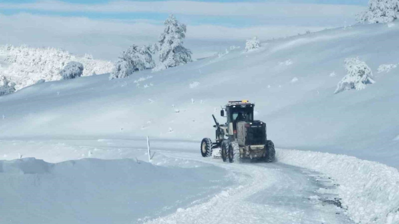 Amasya’da 58 köy yolu ulaşıma kapalı