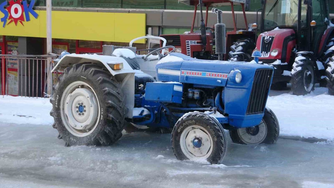 Ardahan dondu; Göle eksi 39,7’yi gördü