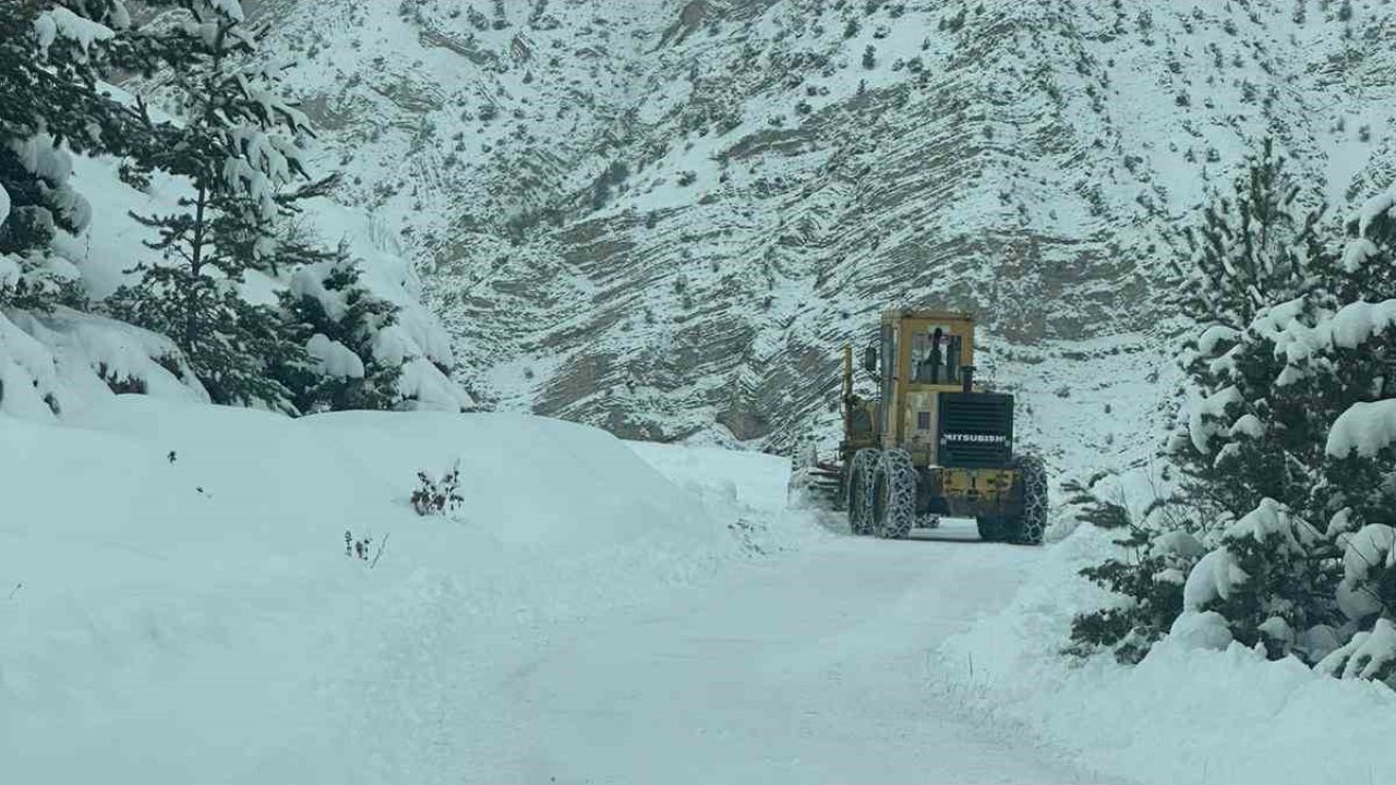 Artvin’de 6 ilçede 43 köy yolunda kar nedeniyle ulaşım sağlanamıyor