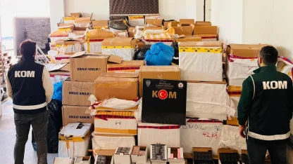 Artvin’de kaçakçılık operasyonu: 300 milyon TL’lik ürün ele geçildi