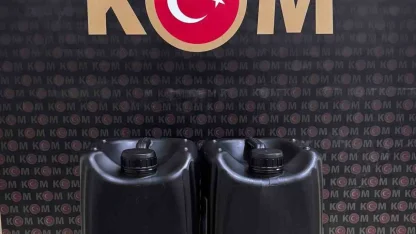 Bartın’da 10 litre etil alkol ele geçirildi