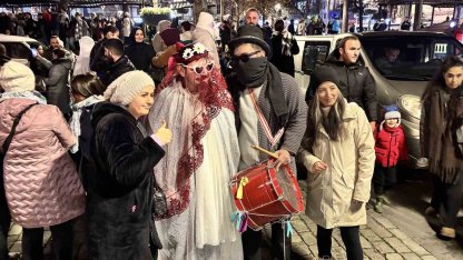 Birbirinden ilginç kostümlerle Kalandar geleneği yaşatıldı