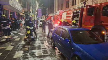 Bolu’da gece saatlerinde korkutan yangın: 2 yaralı