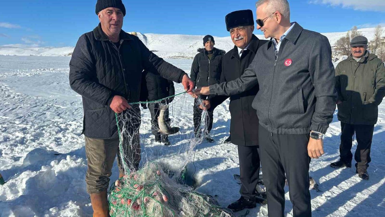 Çıldır’da ağ çekme etkinliği