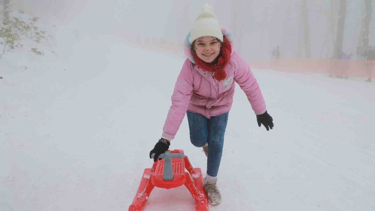 Çocuklar karne sevincini kızak şenliğinde yaşayacak