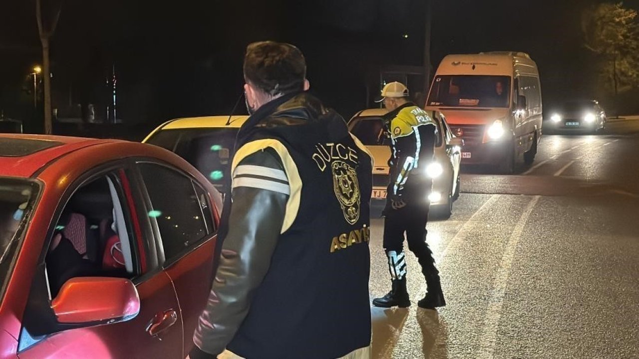 Düzce’de çeşitli suçlardan aranan 124 şahıs yakalandı