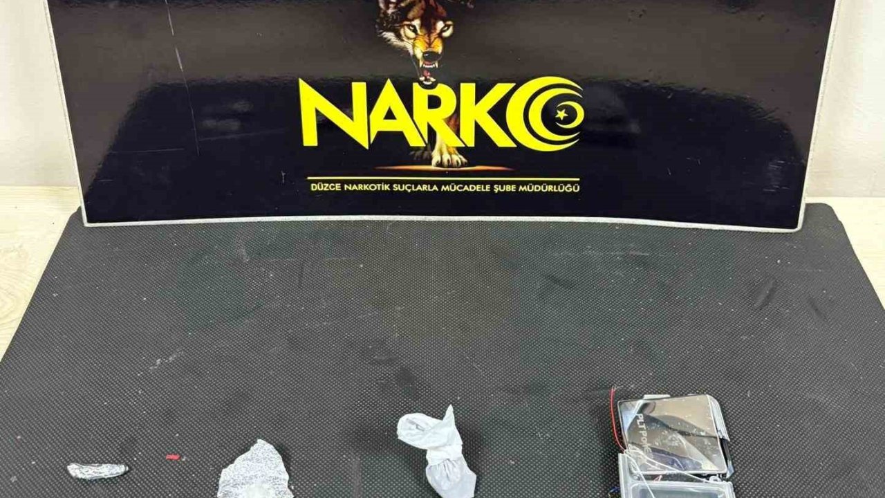 Düzce’de uyuşturucu operasyonu: 1 kişi tutuklandı