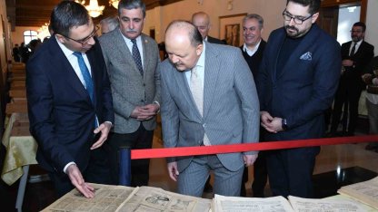 Gazetelerle Kastamonu tarihine ışık tutan sergi kapılarını açtı