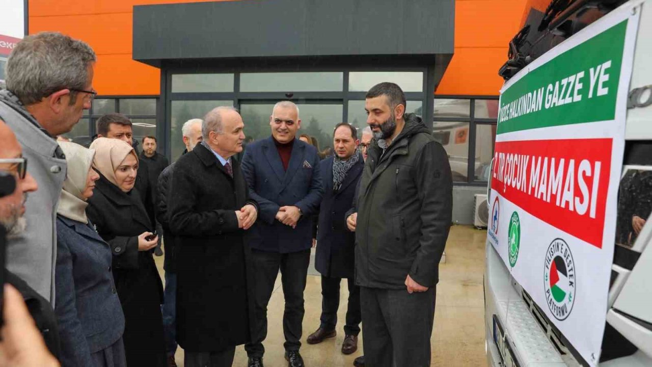 Gazze’ye 23 bin bebek maması yollandı