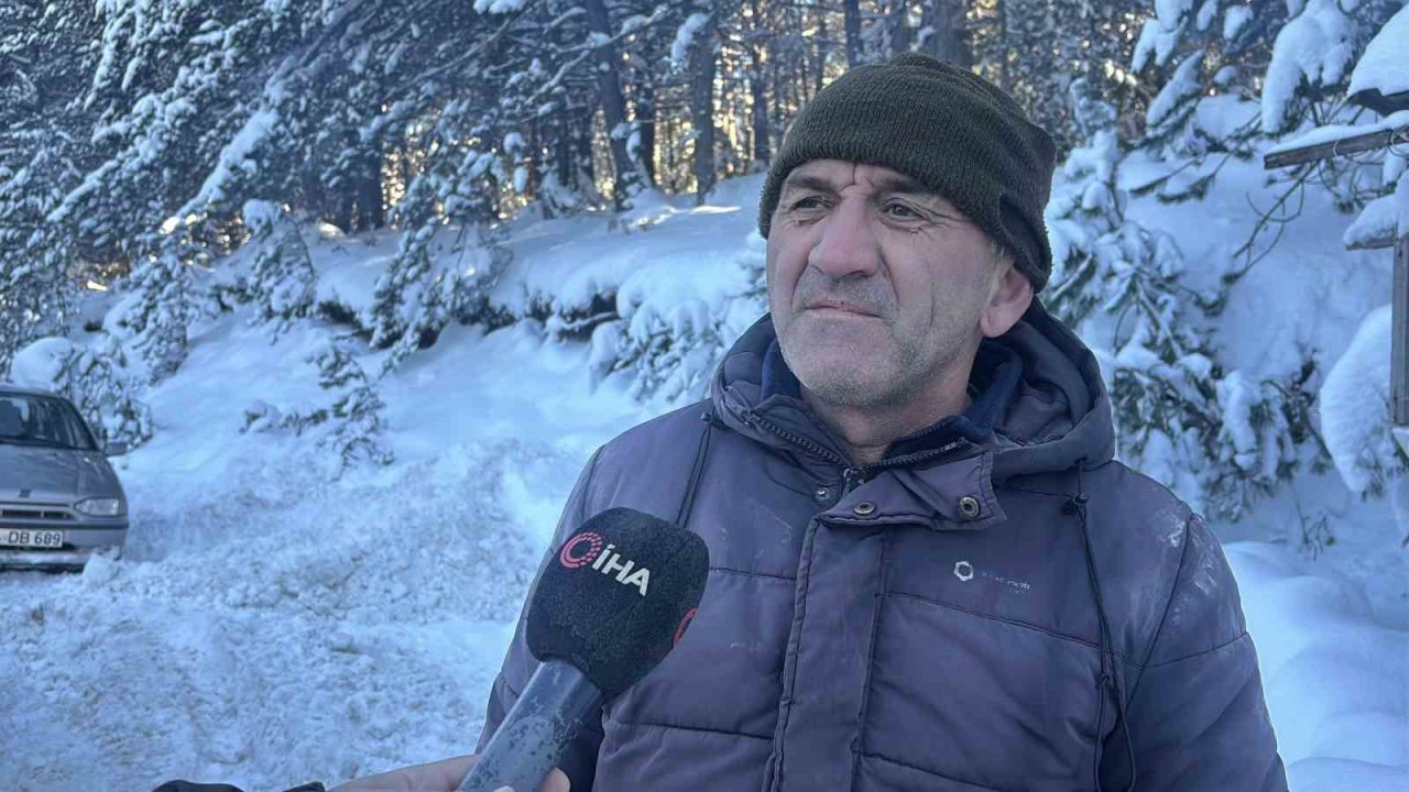 Gündüz fabrikada, akşam karlı dağda