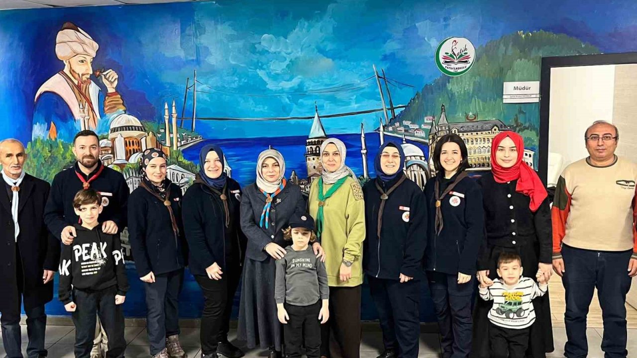 İzciler Milli Eğitim Müdürü ile buluştu