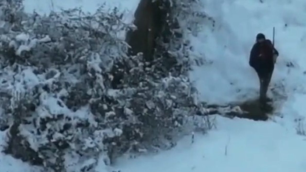 Kaçak avcılar dronla tespit edildi